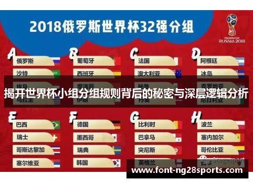 揭开世界杯小组分组规则背后的秘密与深层逻辑分析