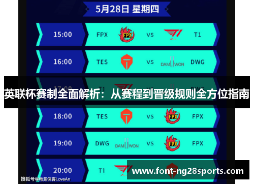 英联杯赛制全面解析：从赛程到晋级规则全方位指南